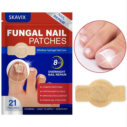 🔥SKAVIX™Fungal Nail Patches, 21pcs/box Nail Health Care Patches, Nail Fungus Care Patches, Suitable for Solving Fungal Nails and Other Nail Problems, Nail Supplies, Daily Care Nails Kit Set