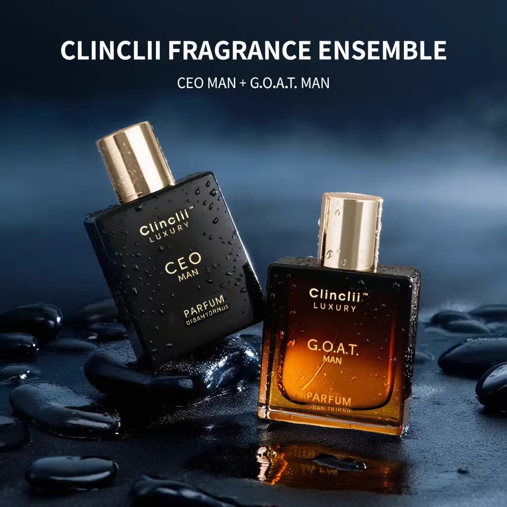 Gentlemen's Fragrance Set with CEO MAN Perfume & G.O.A.T MAN Aroma