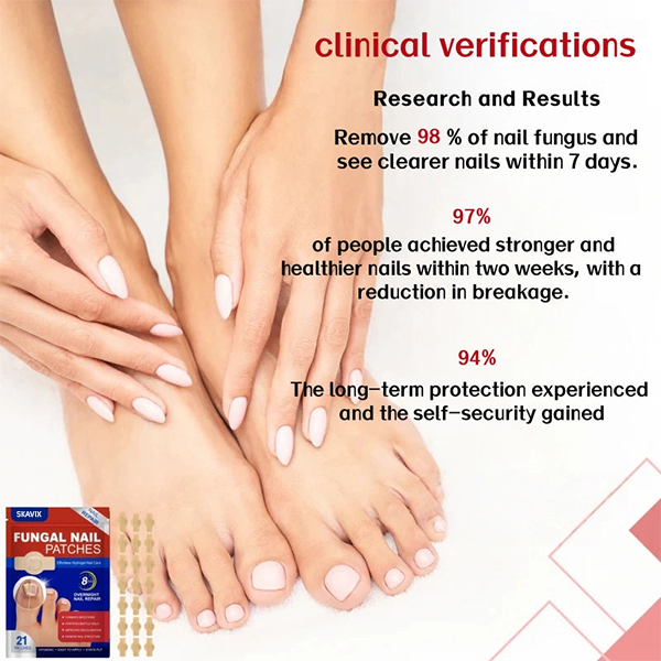 🔥SKAVIX™Fungal Nail Patches, 21pcs/box Nail Health Care Patches, Nail Fungus Care Patches, Suitable for Solving Fungal Nails and Other Nail Problems, Nail Supplies, Daily Care Nails Kit Set