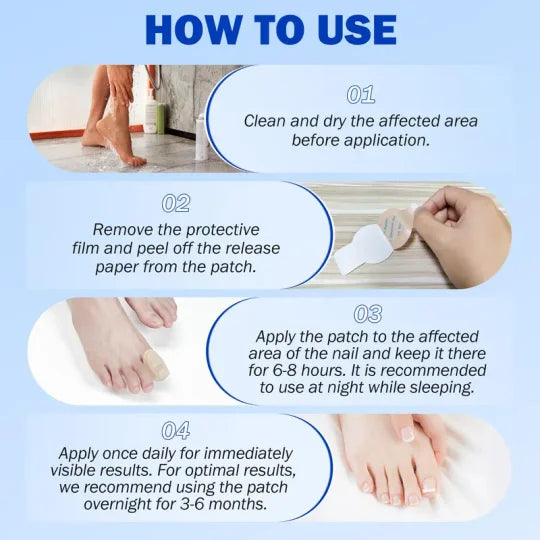 🔥SKAVIX™Fungal Nail Patches, 21pcs/box Nail Health Care Patches, Nail Fungus Care Patches, Suitable for Solving Fungal Nails and Other Nail Problems, Nail Supplies, Daily Care Nails Kit Set