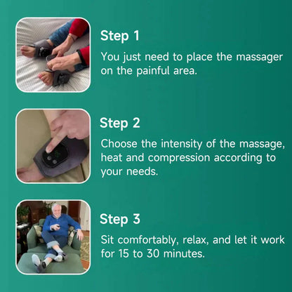 NESLEMY™ 3-In-1 Foot Massager,Your at-home therapist for foot pain