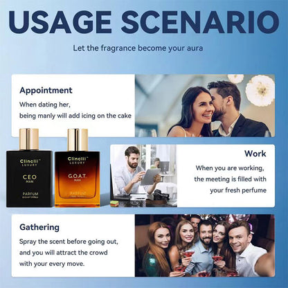 Final 3 Hours: 60%OFF🔥Gentlemen's Fragrance Set with CEO MAN Perfume & G.O.A.T MAN Aroma