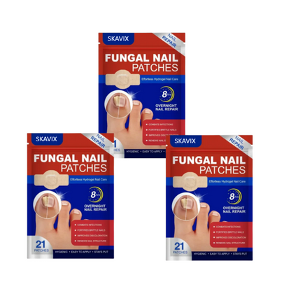 🔥SKAVIX™Fungal Nail Patches, 21pcs/box Nail Health Care Patches, Nail Fungus Care Patches, Suitable for Solving Fungal Nails and Other Nail Problems, Nail Supplies, Daily Care Nails Kit Set