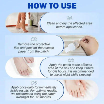 🔥SKAVIX™Fungal Nail Patches, 21pcs/box Nail Health Care Patches, Nail Fungus Care Patches, Suitable for Solving Fungal Nails and Other Nail Problems, Nail Supplies, Daily Care Nails Kit Set