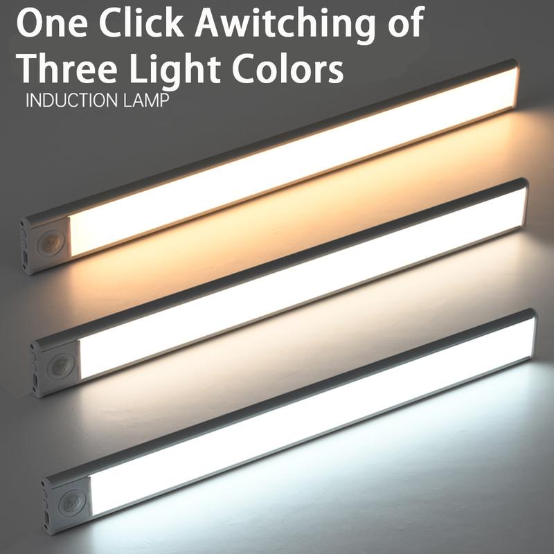 TAILEDEN Under Cabinet Lights,76LED Motion Sensor Night Light Indoor